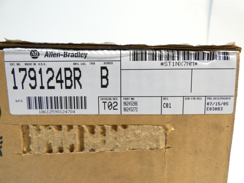 ALLEN BRADLEY 1791-24BR SER. B REV. C01 10-30VDC 1A NSMP
