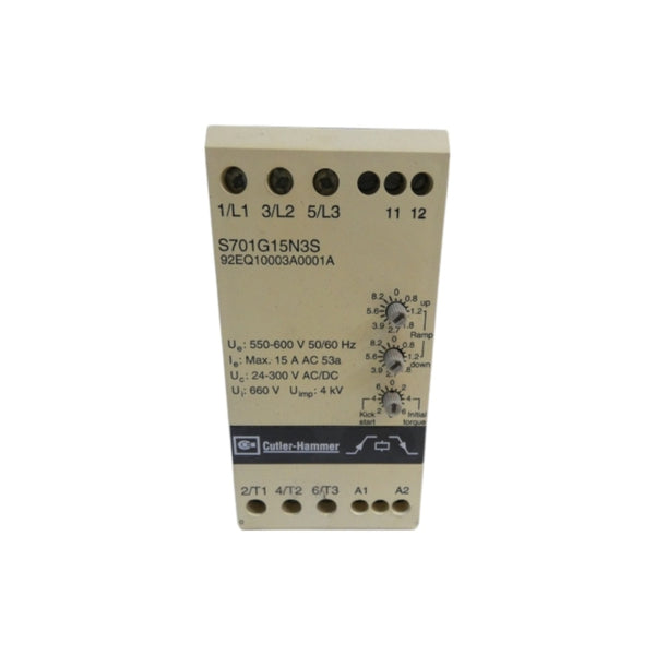 CUTLER-HAMMER S701G15N3S 92EQ10003A0001A 550-600V 15A NSNP