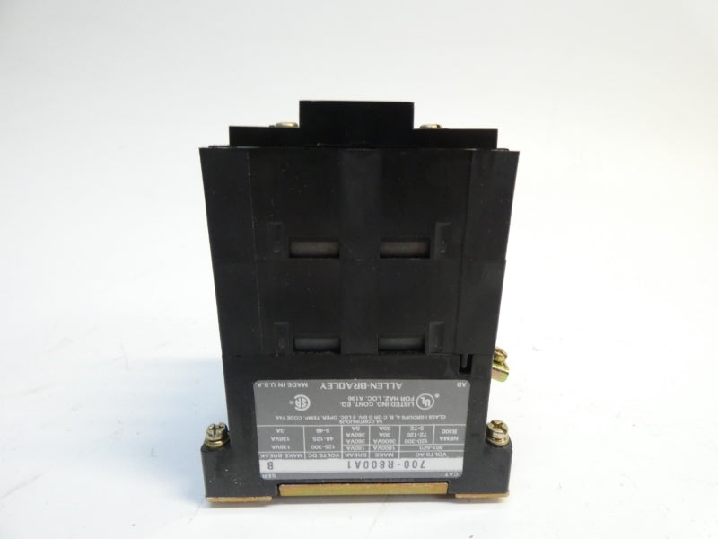 ALLEN BRADLEY 700-R800A1 SER. B 110/115-120V (WH/YL) NSMP