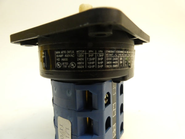 KRAUS&NAIMER CA20B 660-690V 30A (AS PICTURED) NSNP