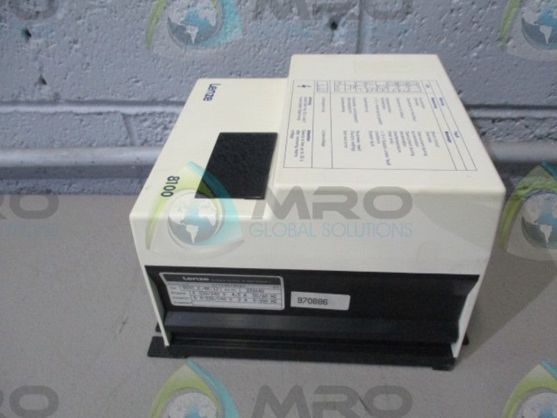 LENZE 8101_E.4B.12 INVERTER MOTOR DRIVE  UNMP