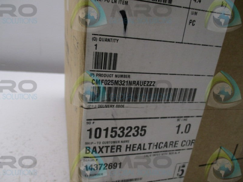 FISHER CMF025M321NRAUEZZZ MASS FLOW SENSOR ( AS PICTURED)  NSMP