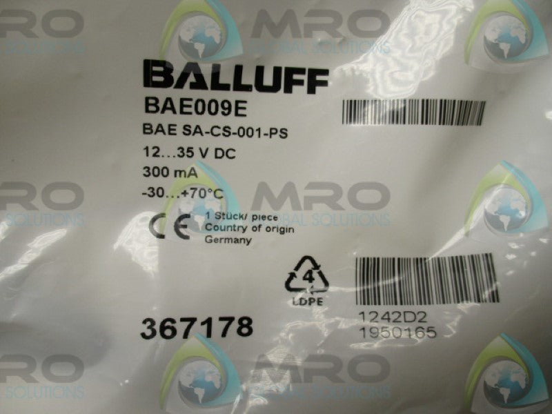 BALLUFF BAESA-CS-001-PS SIGNAL AMPLIFIER CABLE  NSMP