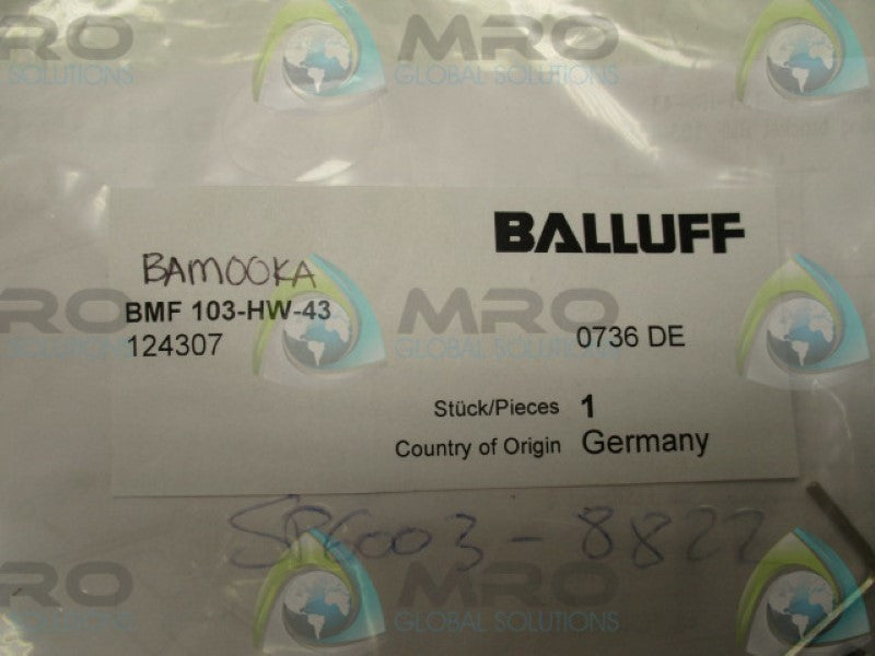 BALLUFF BMF103-HW-43 MOUNTING BRACKET   NSMP