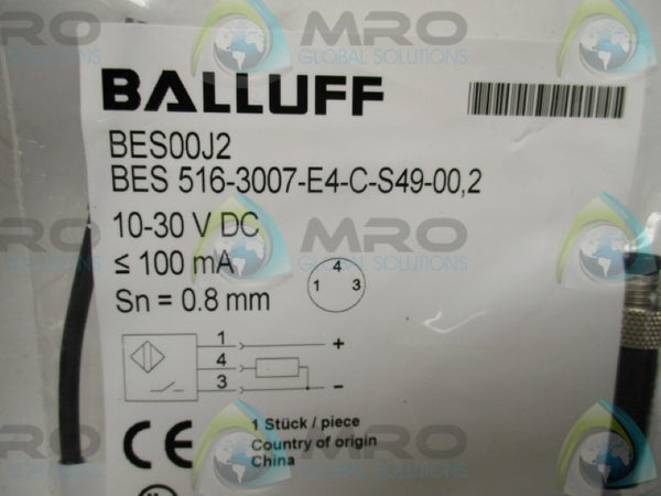 BALLUFF BES516-3007-E4-C-S49-00,2 INDUCTIVE SENSOR  NSMP
