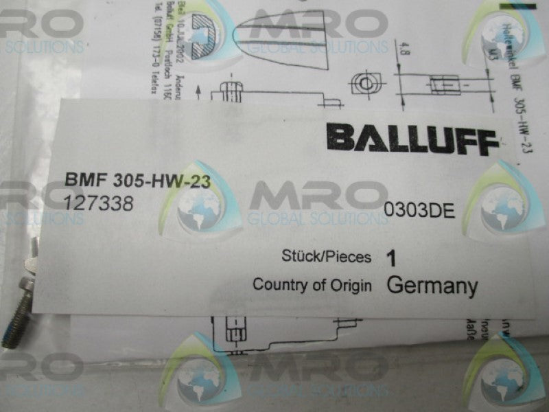 BALLUFF BMF305-HW-23 MOUNTING BRACKET  NSMP