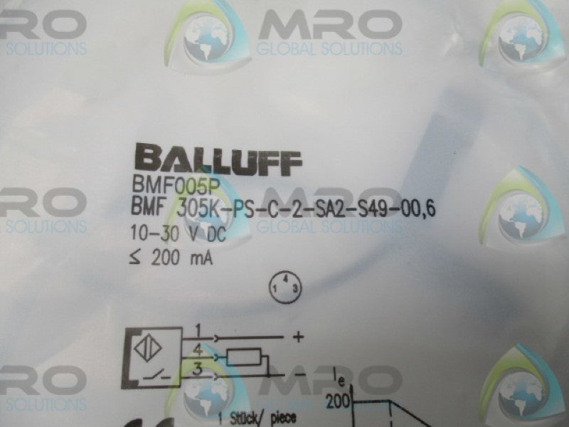 BALUFF BMF305K-PS-C-2-SA2-S49-00,6 MAGNETIC FIELD SENSOR  NSMP