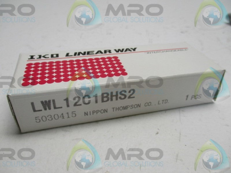 IKO LWL12C1BHS2 MINIATURE LINEAR BEARING GUIDE  NSMP