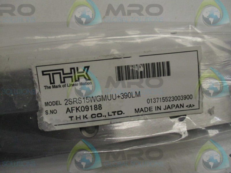 THK 2SRS15WGMUU+390LM LINEAR BEARING GUIDE  NSMP