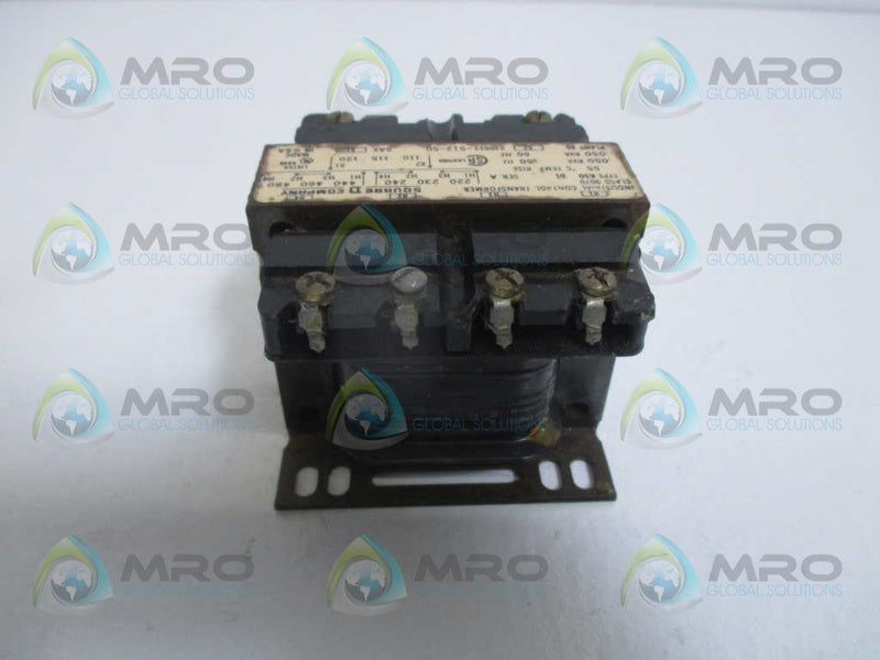 SQUARE D 9070-K50D1 TRANSFORMER (AS PICTURED) UNMP