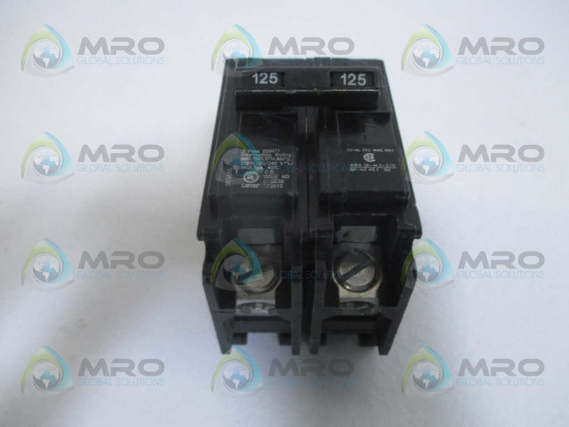 SIEMENS EQ9677 CIRCUIT BREAKER 125A  NSNP