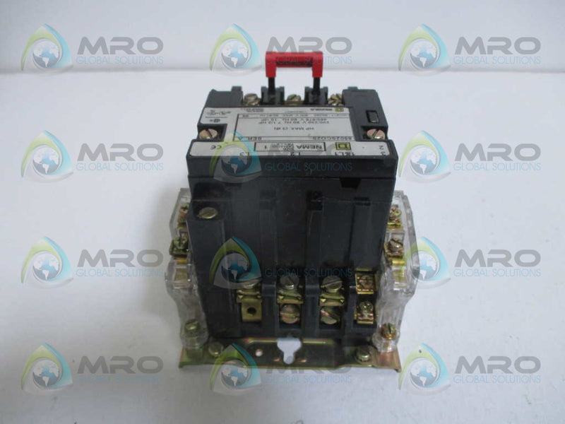SQUARE D 8502SCO2S CONTACTOR 120V (BROKEN)  UNMP