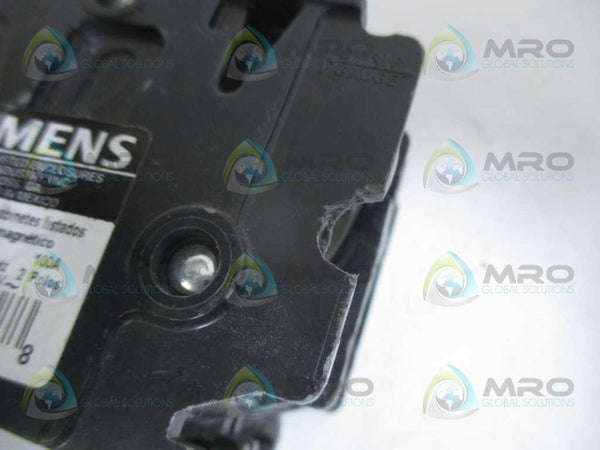SIEMENS EQ9675 CIRCUIT BREAKER 100A (AS PICTURED)  NSNP