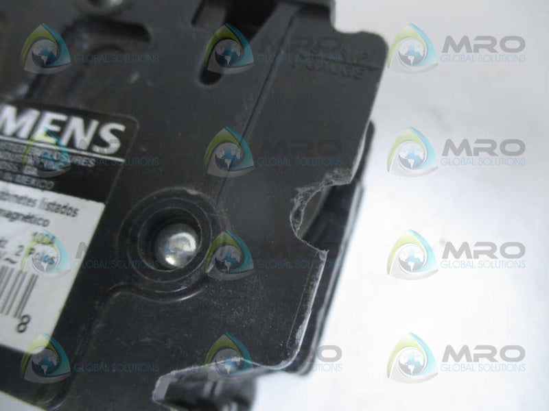 SIEMENS EQ9675 CIRCUIT BREAKER 100A (AS PICTURED)  NSNP