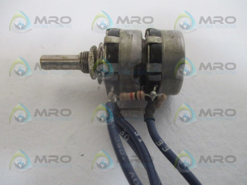 CLAROSTAT D53C1 POTENTIOMETER 10K OHMS  UNMP