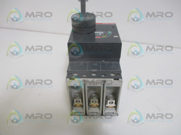 ABB T4S250 CIRCUIT BREAKER 250A (AS PICTURED)  UNMP