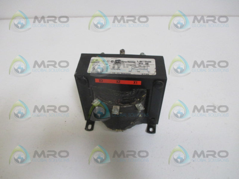 CUTLER HAMMER C0200A3D CONTROL TRANSFORMER  NSNP