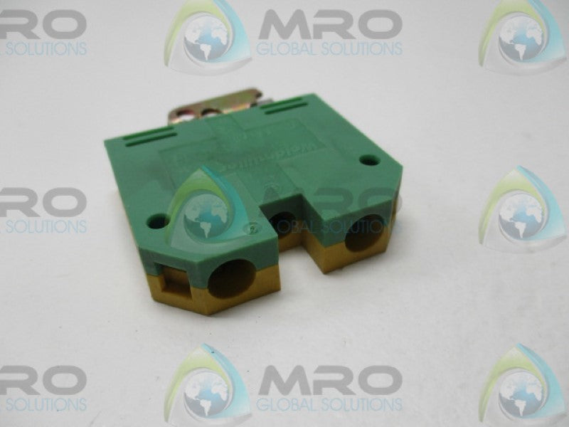WEIDMULLER EK10 TERMINAL BLOCK CLAMPING GREEN/YELLOW  UNMP