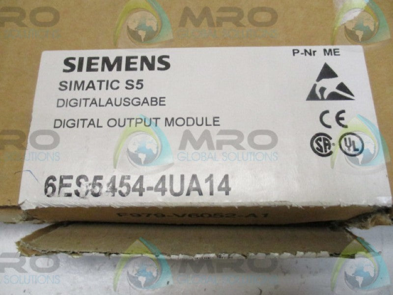 SIEMENS SIMATIC S5 6ES5454-4UA14 DIGITAL OUTPUT MODULE   NSMP
