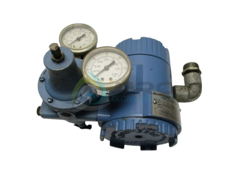 ROSEMOUNT 3311SS1A1B1F1G3G435 PRESSURE TRANSDUCER 3-15PSI 4-20MA  UNMP