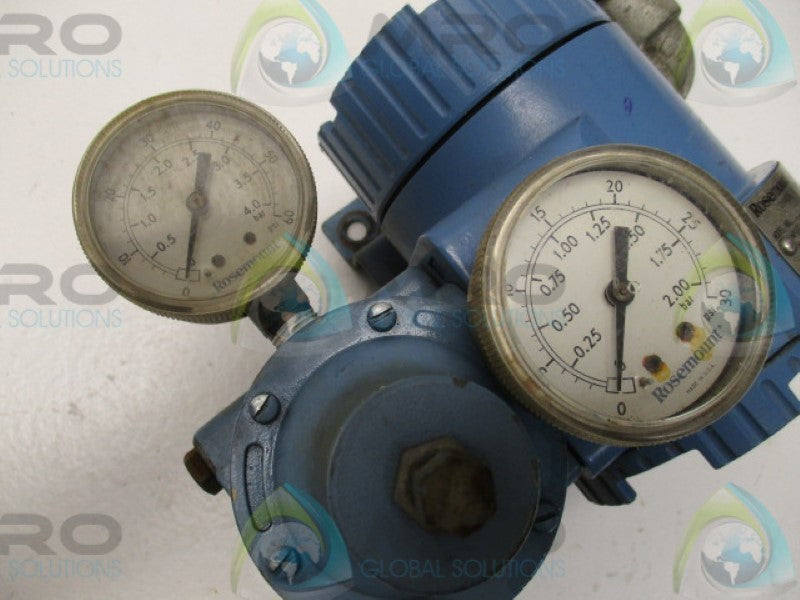 ROSEMOUNT 3311SS1A1B1F1G3G435 PRESSURE TRANSDUCER 3-15PSI 4-20MA  UNMP