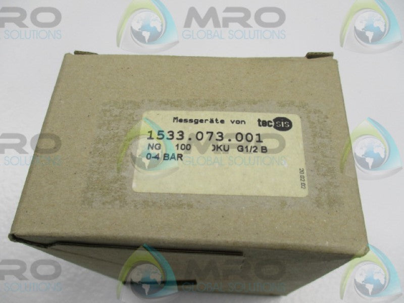 TECSIS 1533.073.001 GAUGE 0-4BAR  NSMP