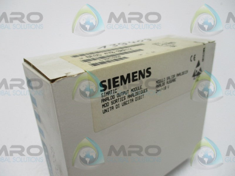 SIEMENS SIMATIC 6ES5470-8MA12 ANALOG OUTPUT MODULE  NSFS