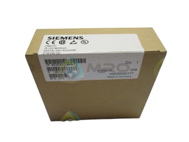 SIEMENS SIMATIC 6ES5482-8MA13 DI/DO MODULE 24VDC  NSFS