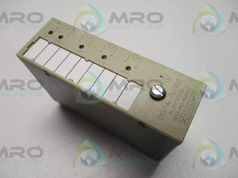 SIEMENS SIMATIC S5 6ES5440-8MA22 DIGITAL OUTPUT MODULE 24VDC  NSMP