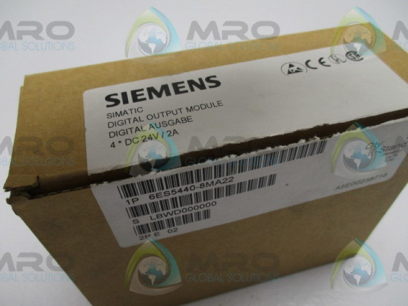 SIEMENS SIMATIC S5 6ES5440-8MA22 DIGITAL OUTPUT MODULE 24VDC  NSMP