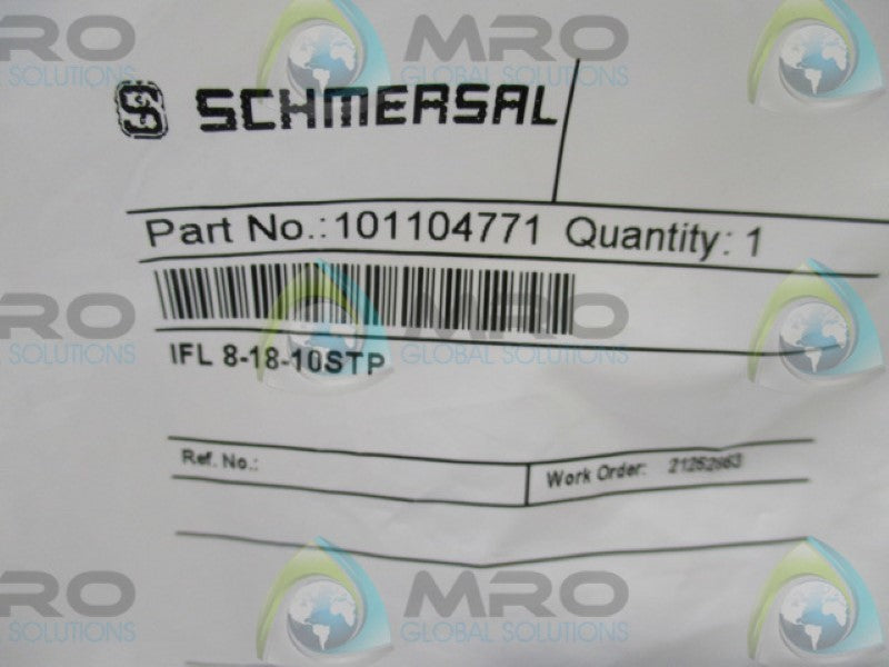 SCHMERSAL 101104771 IFL8-18-10STP INDUCTIVE SENSOR  NSMP