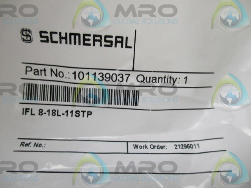 SCHMERSAL 101139037 IFL8-18L-11STP INDUCTIVE SENSOR  NSMP