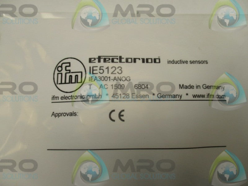 IFM EFECTOR IE5123 INDUCTIVE SENSOR  NSMP