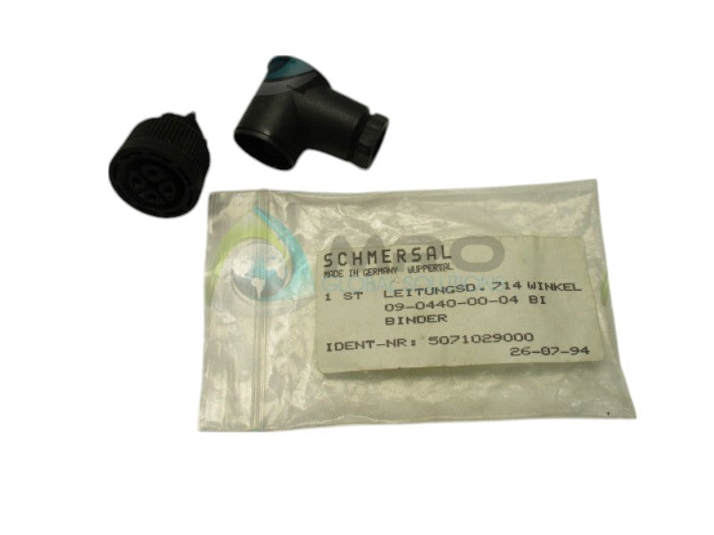 SCHMERSAL 09-0440-00-04 ANGLED CONNECTOR 4P  NSMP