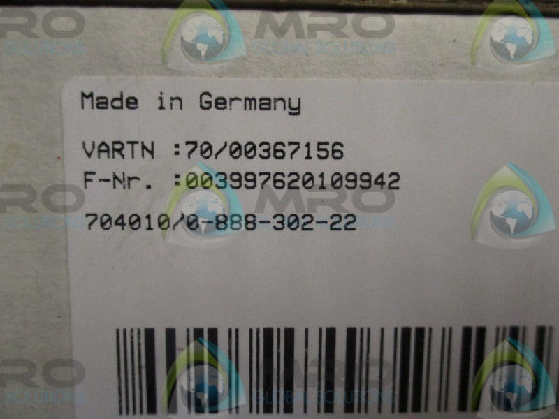 JUMO MTRON 4010 704010/0-888-302-22 CONTROLLER MODULE  NSMP
