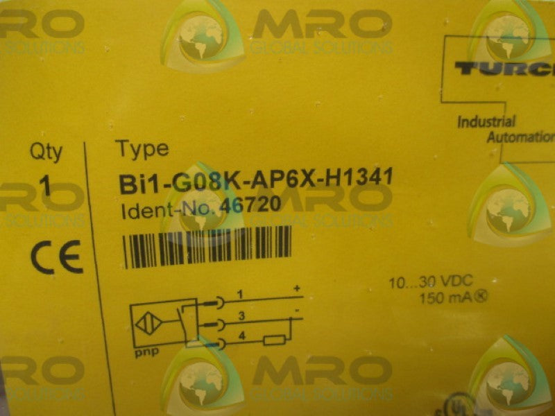 TURCK BIL-G08K-AP6X-H1341 INDUCTIVE PROXIMITY SENSOR  NSMP