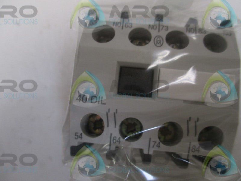 MOELLER 40DIL AUXILIRY CONTACTOR  NSNP