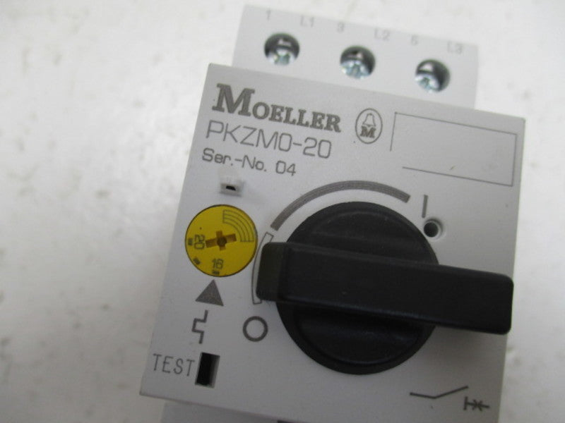 KLOCKNER MOELLER PKZM0-20 MANUAL MOTOR CONTROLLER 16-20A  NSMP