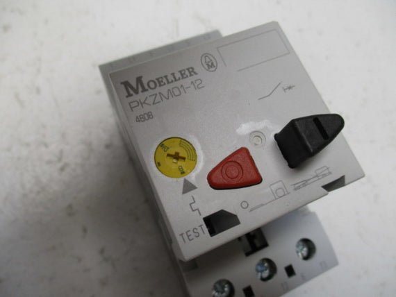 KLOCKNER MOELLER PKZM01-12 MOTOR PROTECTOR CIRCUIT BREAKER 8-12A  NSMP