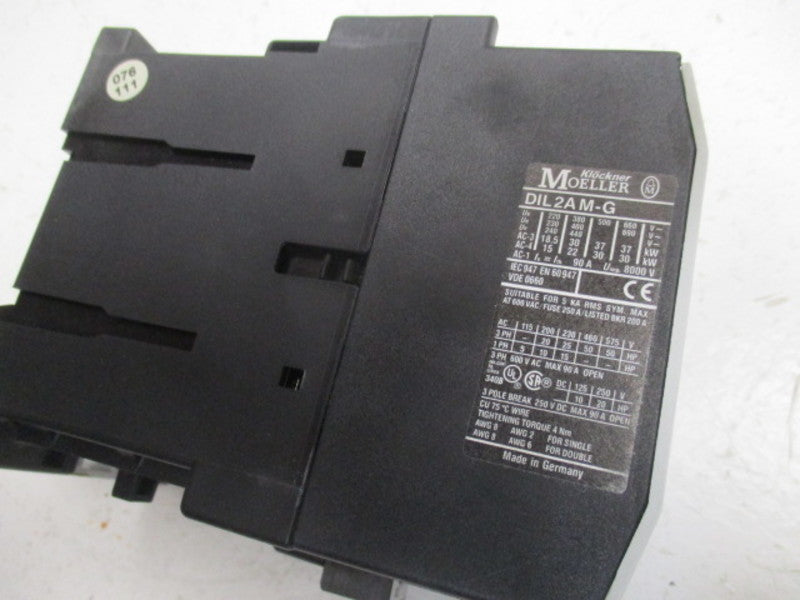 KLOCKNER MOELLER DIL2AM-G-24VDC CONTACTOR 24VDC  NSMP