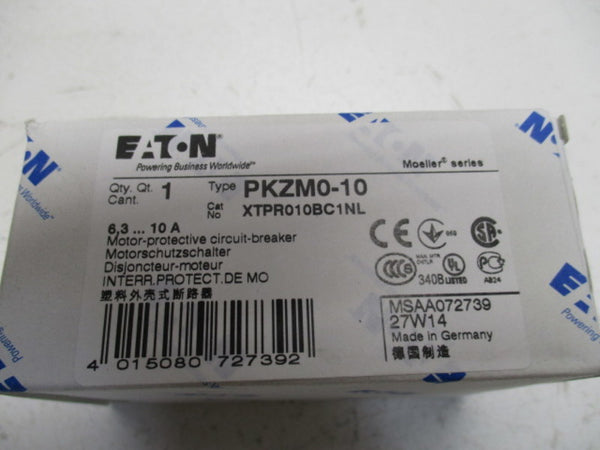 EATON PKZM0-10 MOTOR CIRCUIT BREAKER 6,3-10A  NSMP