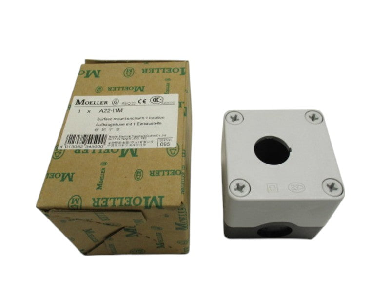 KLOCKNER MOELLER A22-I1M SUREFACEMOUNT ENCLOSURE 1-UNIT  NSMP