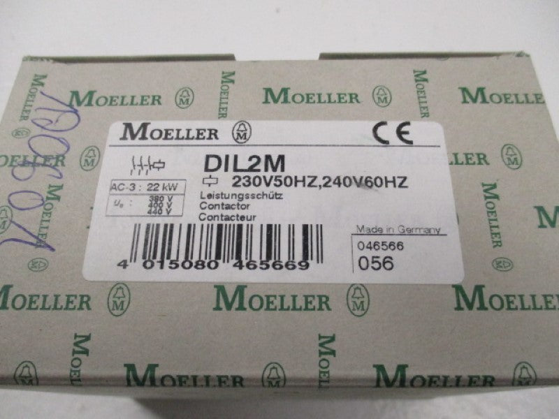KLOCKNER MOELLER DIL2M-220V/50HZ-240V/60HZ CONTACTOR  NSMP