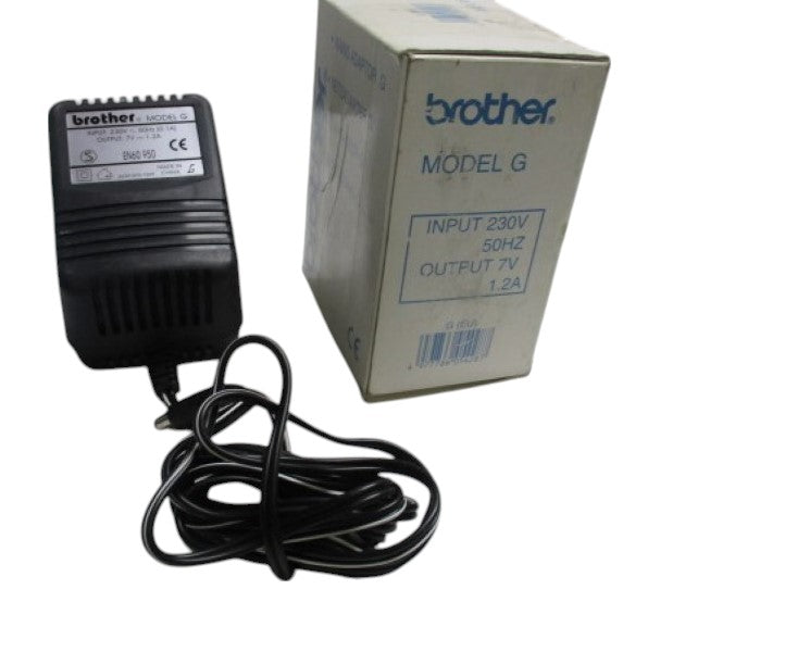 BROTHER MODEL G CHARGER ADAPTER 230V 1.2A   NSMP