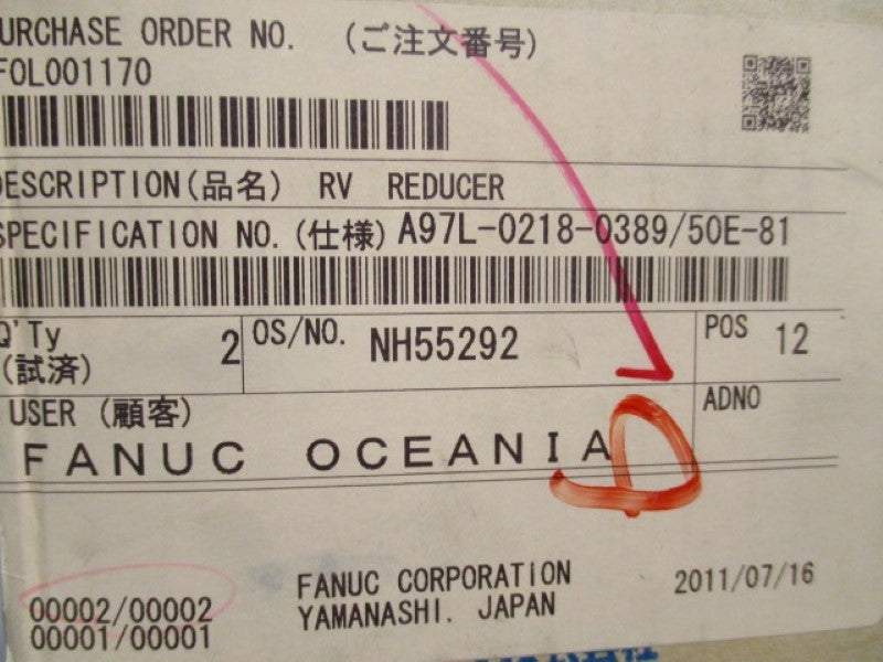 FANUC A97L-0218-0389/50E-81  NSMP
