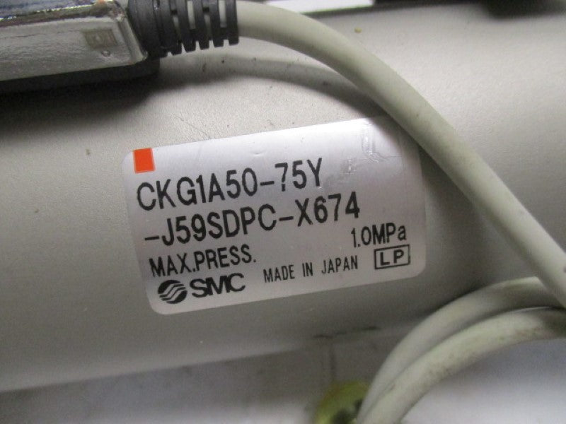 SMC CKG1A50-75Y-J59SDPC-X674 CYLINDER   UNMP