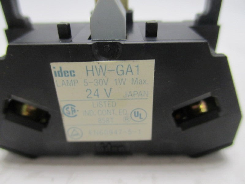 IDEC HW-GA1 FULL VOLTAGE ADAPTER 24V   UNMP