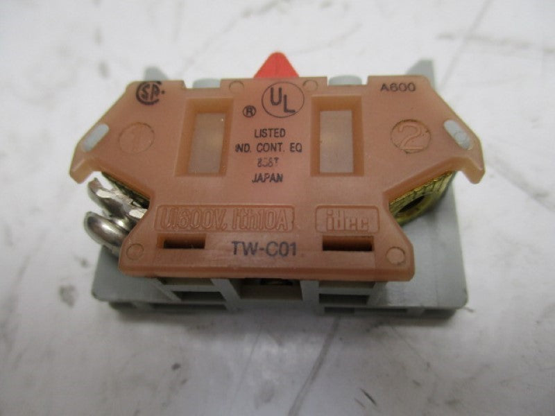IDEC TW-C01 CONTACT BLOCK  UNMP