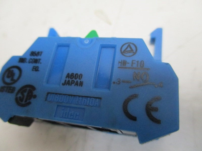 IDEC HW-F10 CONTACT BLOCK  UNMP