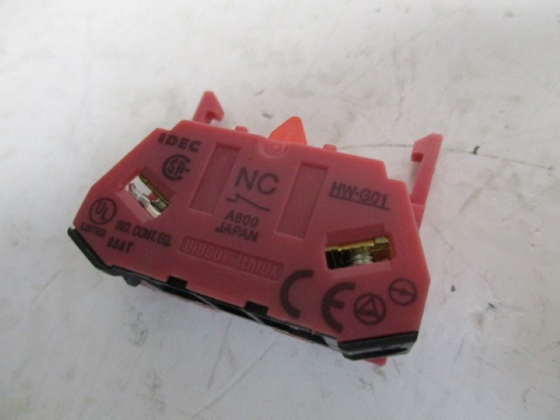 IDEC HW-G01 CONTACT BLOCK  UNMP